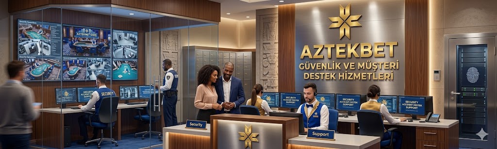 Aztekbet Güvenlik ve Müşteri Destek Hizmetleri